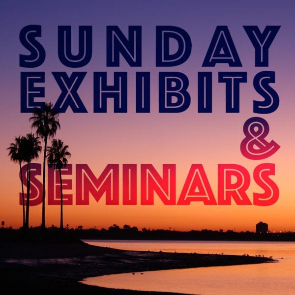 This image portrays Sunday Exhibits and Seminars by Scuba Show | June 1 & 2, 2024.
