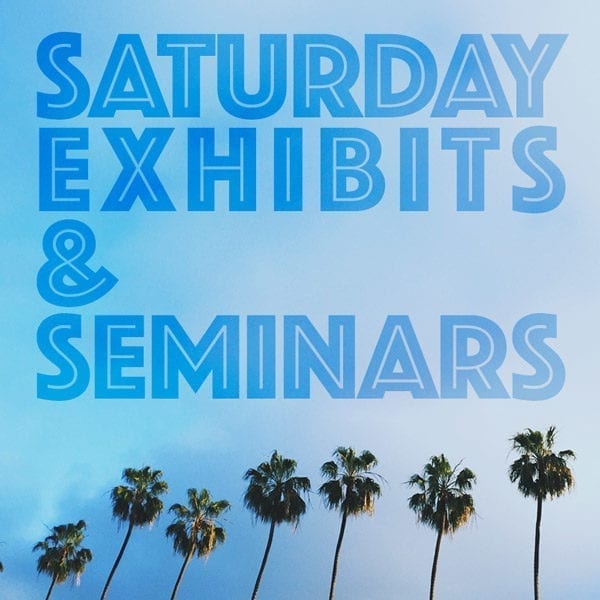 This image portrays Saturday Exhibits and Seminars by Scuba Show | June 1 & 2, 2024.