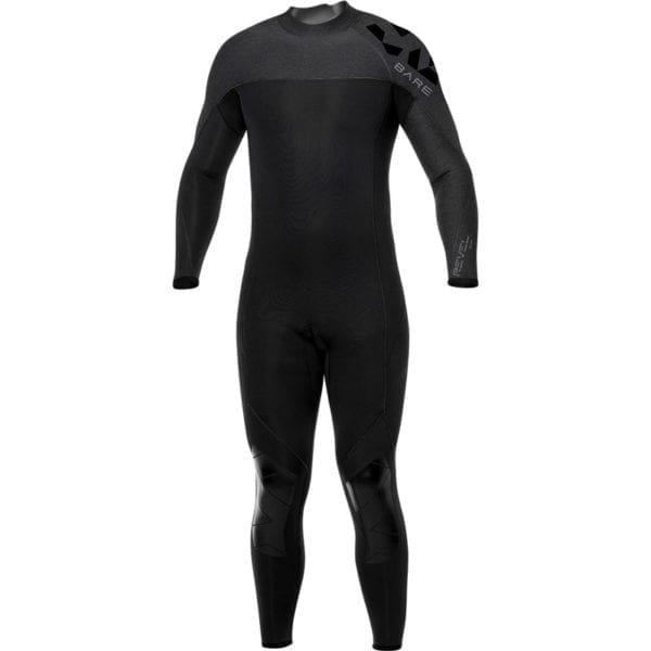 This image portrays BARE Sports Revel and Elate Wetsuits by Scuba Show | June 1 & 2, 2024.