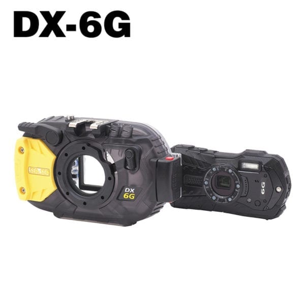 This image portrays SEA&SEA DX-6G Compact Camera and Housing Set by Scuba Show | June 1 & 2, 2024.