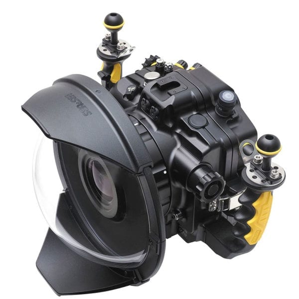 This image portrays SEA&SEA MDXL-α7IV Underwater Housing by Scuba Show | June 1 & 2, 2024.