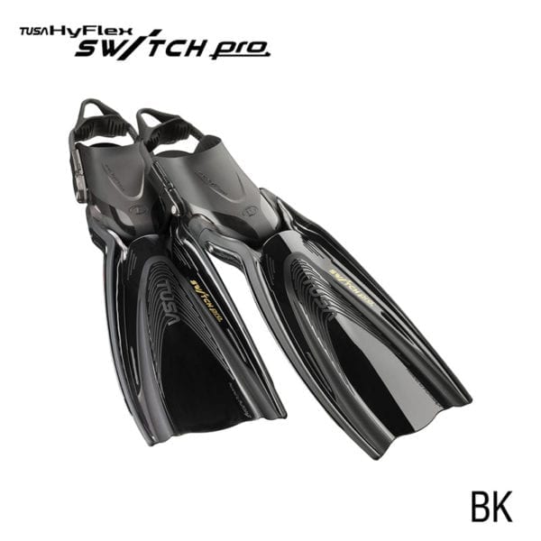 This image portrays TUSA SF0107 HyFlex SWITCH Pro Fins by Scuba Show | June 3 & 4, 2023.