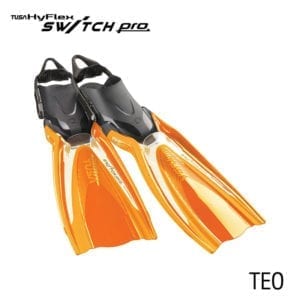 This image portrays TUSA SF0107 HyFlex SWITCH Pro Fins by Scuba Show | June 1 & 2, 2024.