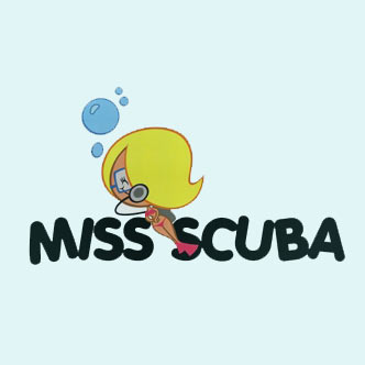 This image portrays Miss Scuba Never Hold Your Breath Dive Necklace with a Mermaid by Scuba Show | June 1 & 2, 2024.