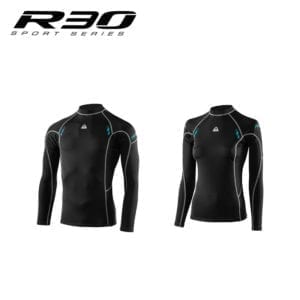 This image portrays Waterproof R30 Rashguards by Scuba Show | June 1 & 2, 2024.