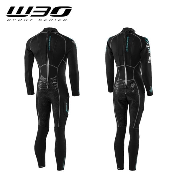 This image portrays Waterproof W30 2.5MM Sport Series Wetsuits by Scuba Show | June 3 & 4, 2023.