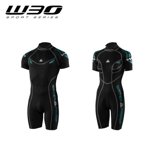 This image portrays Waterproof W30 2.5MM Sport Series Wetsuits by Scuba Show | June 1 & 2, 2024.