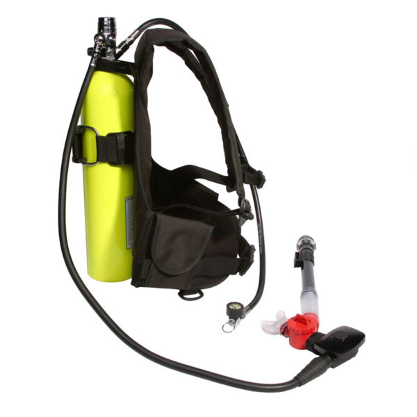 This image portrays Submersible Systems LLC - EasyDive Mini Scuba Kit by Scuba Show | June 1 & 2, 2024.