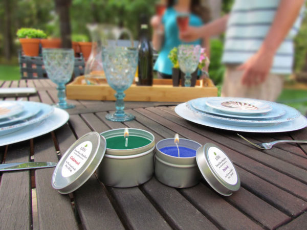 This image portrays All Natural Insect Repellent Products - Insect Repellent Candles by Scuba Show | June 3 & 4, 2023.