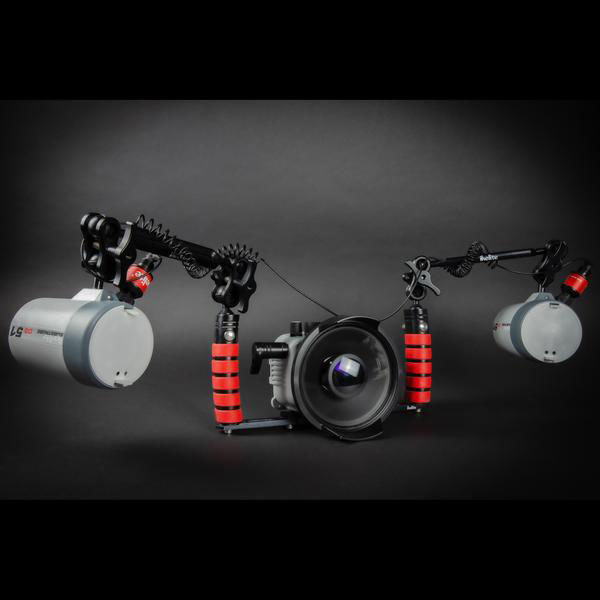This image portrays Ikelite Underwater Systems - Underwater Housing, Olympus Tough TG-6 Camera and Strobes Wide Angle Kit by Scuba Show | June 3 & 4, 2023.