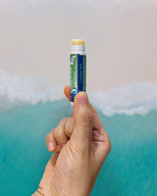 This image portrays Stream2Sea - Cucumber Mint Hydrate Lip Balm by Scuba Show | June 3 & 4, 2023.