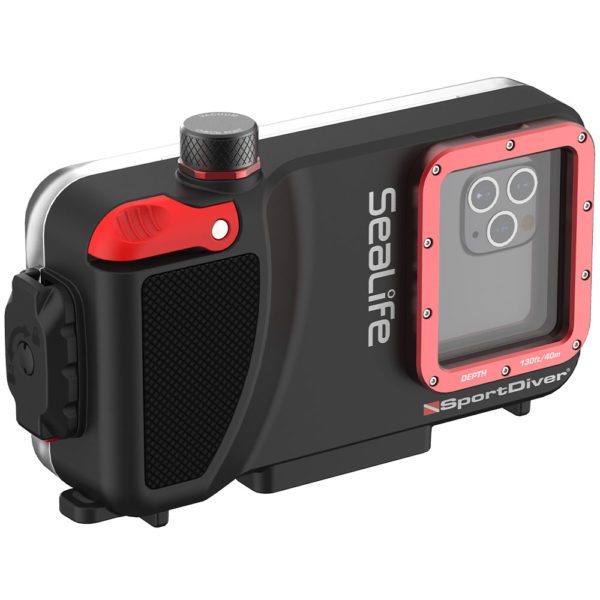 This image portrays SeaLife Cameras SportDiver Underwater Smartphone Housing by Scuba Show | June 1 & 2, 2024.