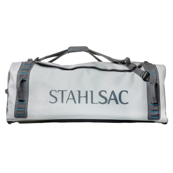 This image portrays Stahlsac Abyss Duffel 50L by Scuba Show | June 1 & 2, 2024.