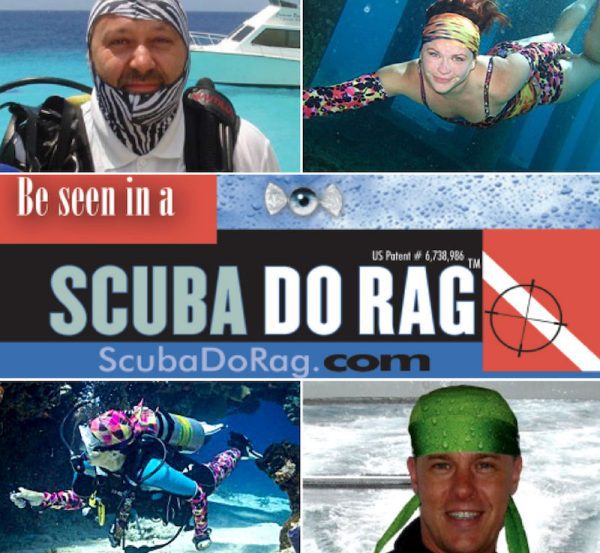 This image portrays ScubaDoRag ScubaTubeSocks by Scuba Show | May 31 & June 1, 2025.