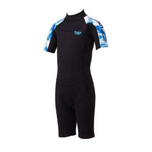 This image portrays TUSA Sport Wetsuit Shorty for Kids by Scuba Show | May 31 & June 1, 2025.